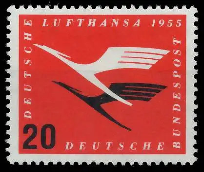 BRD BUND 1955 Nr 208Va postfrisch 2F7D7E