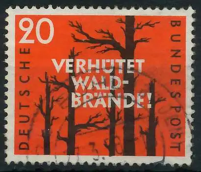 BRD BUND 1958 Nr 283 gestempelt 302736