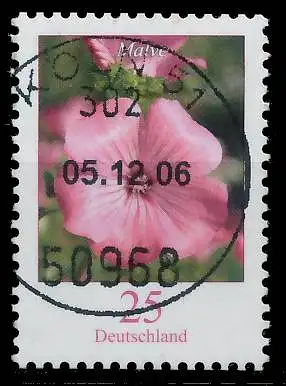 BRD BUND DS BLUMEN Nr 2462 zentrisch gestempelt 393D26