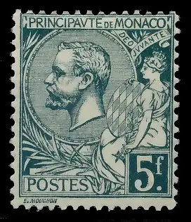 MONACO 1921 Nr 50 ungebraucht 3AD6DE