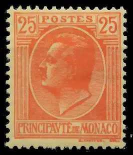 MONACO 1924 Nr 83 ungebraucht 3AD726