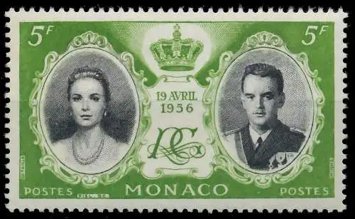 MONACO 1956 Nr 564 postfrisch SF098C2