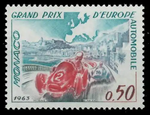 MONACO 1963 Nr 728 postfrisch SF0C4C2