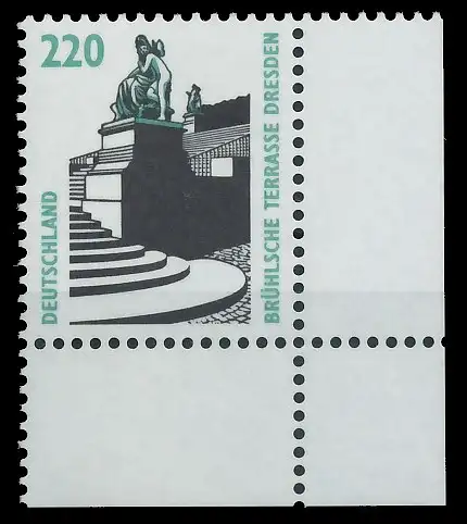 BRD BUND DS SEHENSWÜRDIGKEITEN Nr 1936 postfrisch ECKE- 3D9E0E