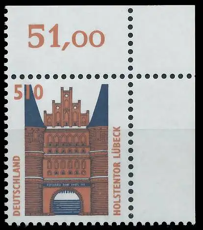 BRD BUND DS SEHENSWÜRDIGKEITEN Nr 1938 postfrisch ECKE- 3DA03E