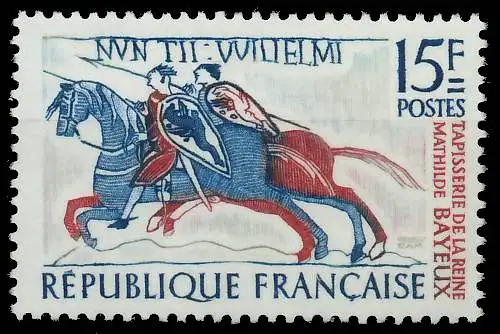 FRANKREICH 1958 Nr 1209 postfrisch SF50EDE