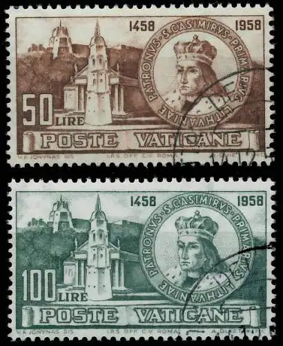 VATIKAN 1959 Nr 330-331 gestempelt 40147A