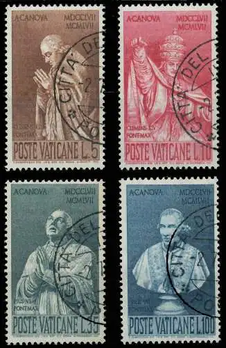 VATIKAN 1958 Nr 296-299 gestempelt 401622