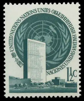 UNO NEW YORK 1951 Nr 2x postfrisch 404D96
