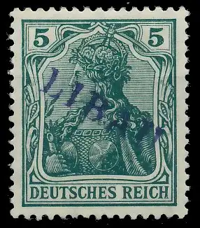 BES. 1WK LIBAU Nr 1Ba ungebraucht gepr. 411186