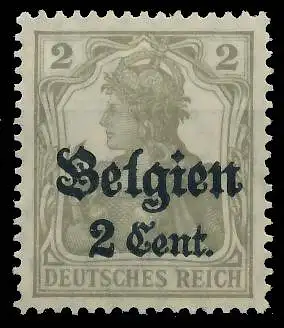 BES. 1WK LANDESPOST BELGIEN Nr 10 postfrisch 41E7BA