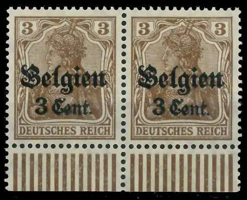 BES. 1WK LANDESPOST BELGIEN Nr 11aI postfrisch WAAGR PA 41E83A