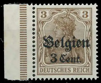 BES. 1WK LANDESPOST BELGIEN Nr 11aI postfrisch SRA 41E83E