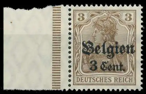 BES. 1WK LANDESPOST BELGIEN Nr 11aI postfrisch SRA gepr 41E836