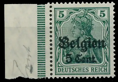 BES. 1WK LANDESPOST BELGIEN Nr 12Ib postfrisch 434F7A