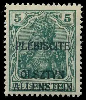 ALLENSTEIN Nr 1 postfrisch 453142