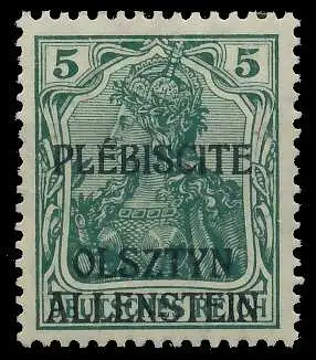 ALLENSTEIN Nr 1 postfrisch 45312E