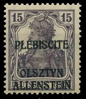 ALLENSTEIN Nr 3 postfrisch 4532D6