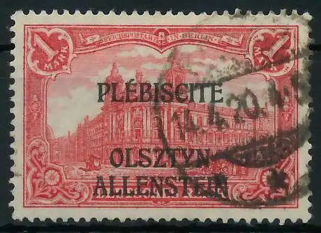 ALLENSTEIN Nr 10 gestempelt 45342A