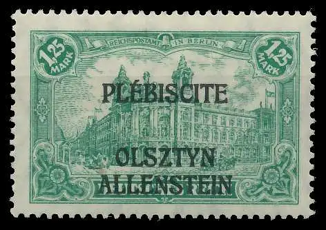 ALLENSTEIN Nr 11b ungebraucht 453436