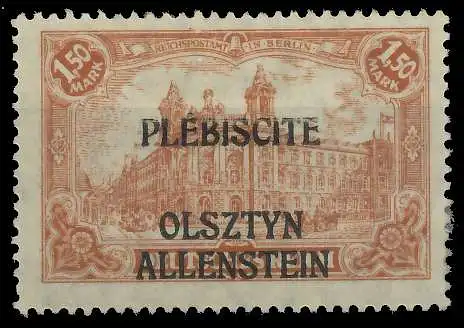 ALLENSTEIN Nr 12b ungebraucht 45348A