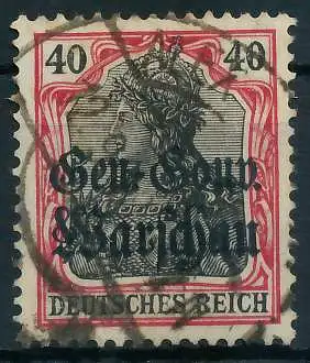 BES. 1WK D-POST IN POLEN Nr 15b gestempelt 462DA6