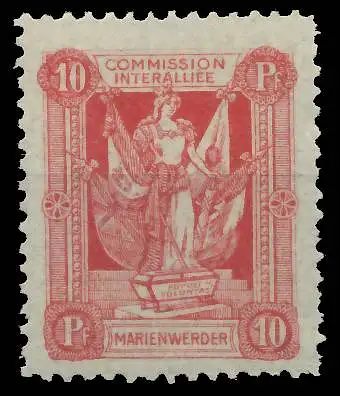 MARIENWERDER Nr 2yB ungebraucht 46327A