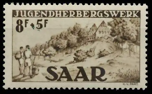 SAARLAND 1949 Nr 262I postfrisch 478C16