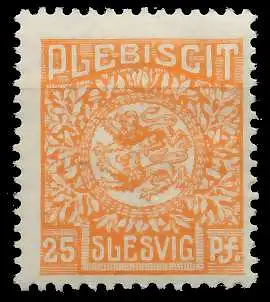 ABSTGEB SCHLESWIG Nr 7 postfrisch 4B9742