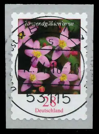 BRD BUND DS BLUMEN Nr 3094 zentrisch gestempelt 50E17E