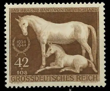 DEUTSCHES REICH 1944 Nr 899 postfrisch 5351A6