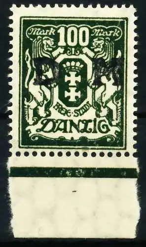 DANZIG DIENSTMARKEN Nr 37 postfrisch URA 60D6B6