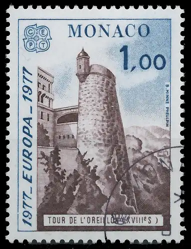 MONACO 1977 Nr 1273 gestempelt 55D10A