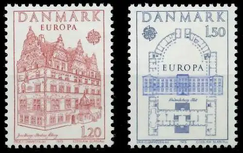 DÄNEMARK 1978 Nr 662-663 postfrisch S1A79B6