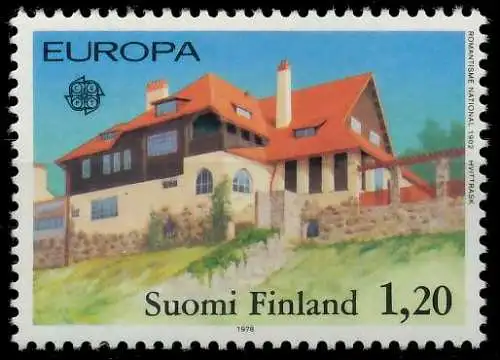 FINNLAND 1978 Nr 826 postfrisch S1A79DA