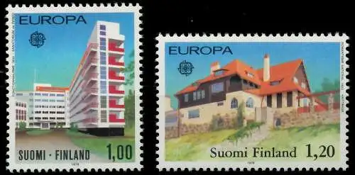 FINNLAND 1978 Nr 825-826 postfrisch S1A79D2