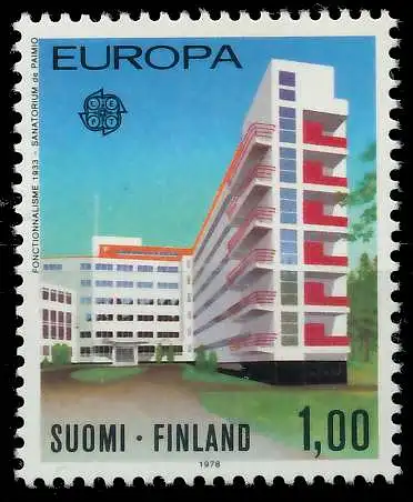 FINNLAND 1978 Nr 825 postfrisch S1A79D6