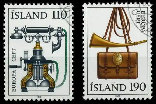 ISLAND 1979 Nr 539-540 gestempelt 58D1CA