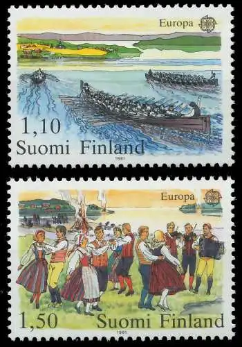 FINNLAND 1981 Nr 881-882 postfrisch S1CB42A