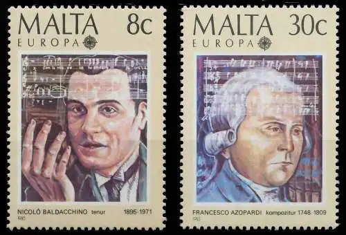 MALTA 1985 Nr 726-727 postfrisch S1F0DEE