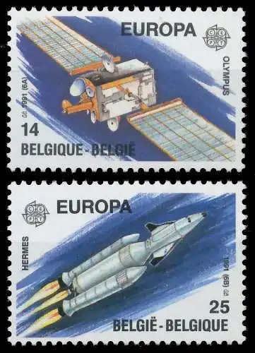 BELGIEN 1991 Nr 2458-2459 postfrisch S201296