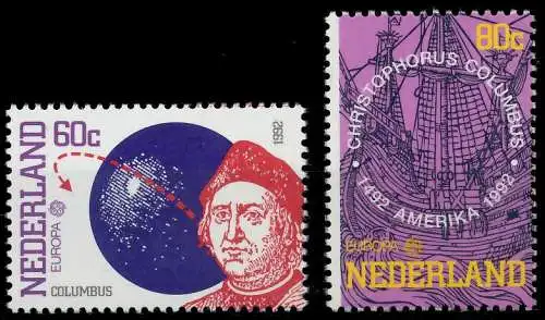 NIEDERLANDE 1992 Nr 1441-1442 postfrisch S2074D6