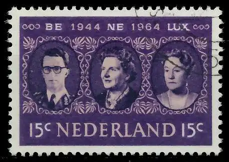 NIEDERLANDE 1964 Nr 829 gestempelt 5DFFBA