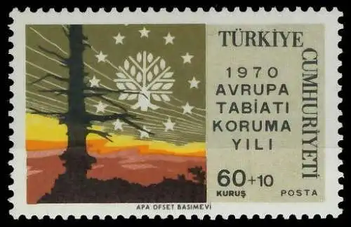 TÜRKEI 1970 Nr 2159 postfrisch S216CD6