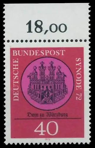 BRD BUND 1972 Nr 752 postfrisch ORA 5F5F4E