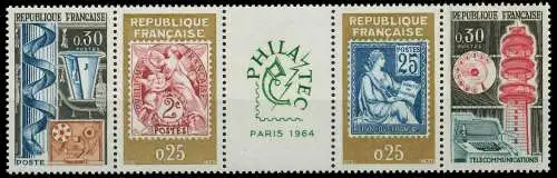 FRANKREICH 1964 Nr 1467-1470 postfrisch 5ER STR S2548E6
