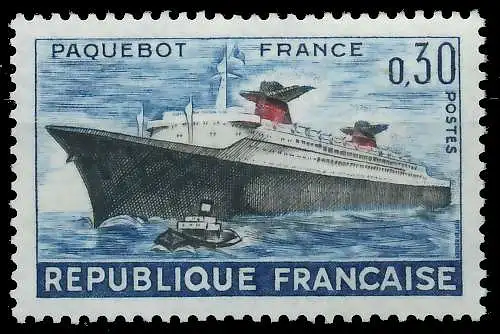 FRANKREICH 1962 Nr 1378 postfrisch 62D2DE