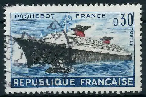 FRANKREICH 1962 Nr 1378 gestempelt 62D2C6