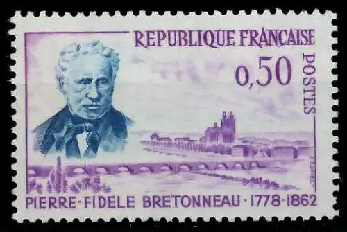 FRANKREICH 1962 Nr 1381 postfrisch 62D302