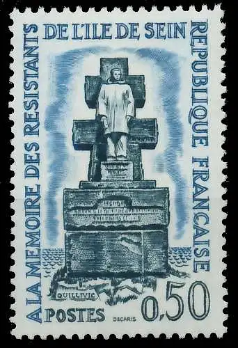 FRANKREICH 1962 Nr 1391 postfrisch S263D62